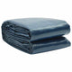 Piscina Vidaxl piscina solare galleggiante 527 cm PE nero e blu