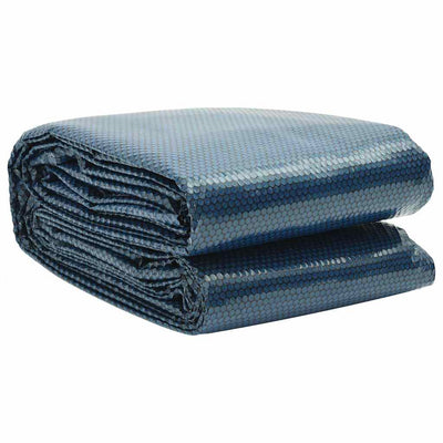 Piscina Vidaxl piscina solare galleggiante 527 cm PE nero e blu