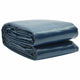 Vidaxl zwembadfolie solar drijvend 488x244 cm pe zwart en blauw