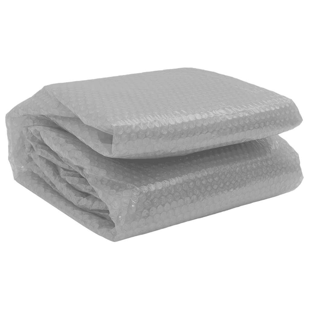 Vidaxl Foil solar flotante 381 cm PE Gray