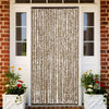Vidaxl vliegengordijn 100x220 cm chenille beige en bruin