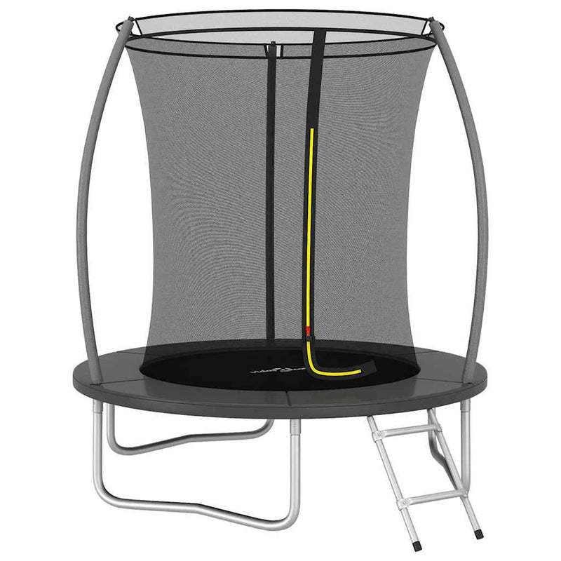 Trampolín Vidaxl establecido alrededor de 80 kg 183x52 cm