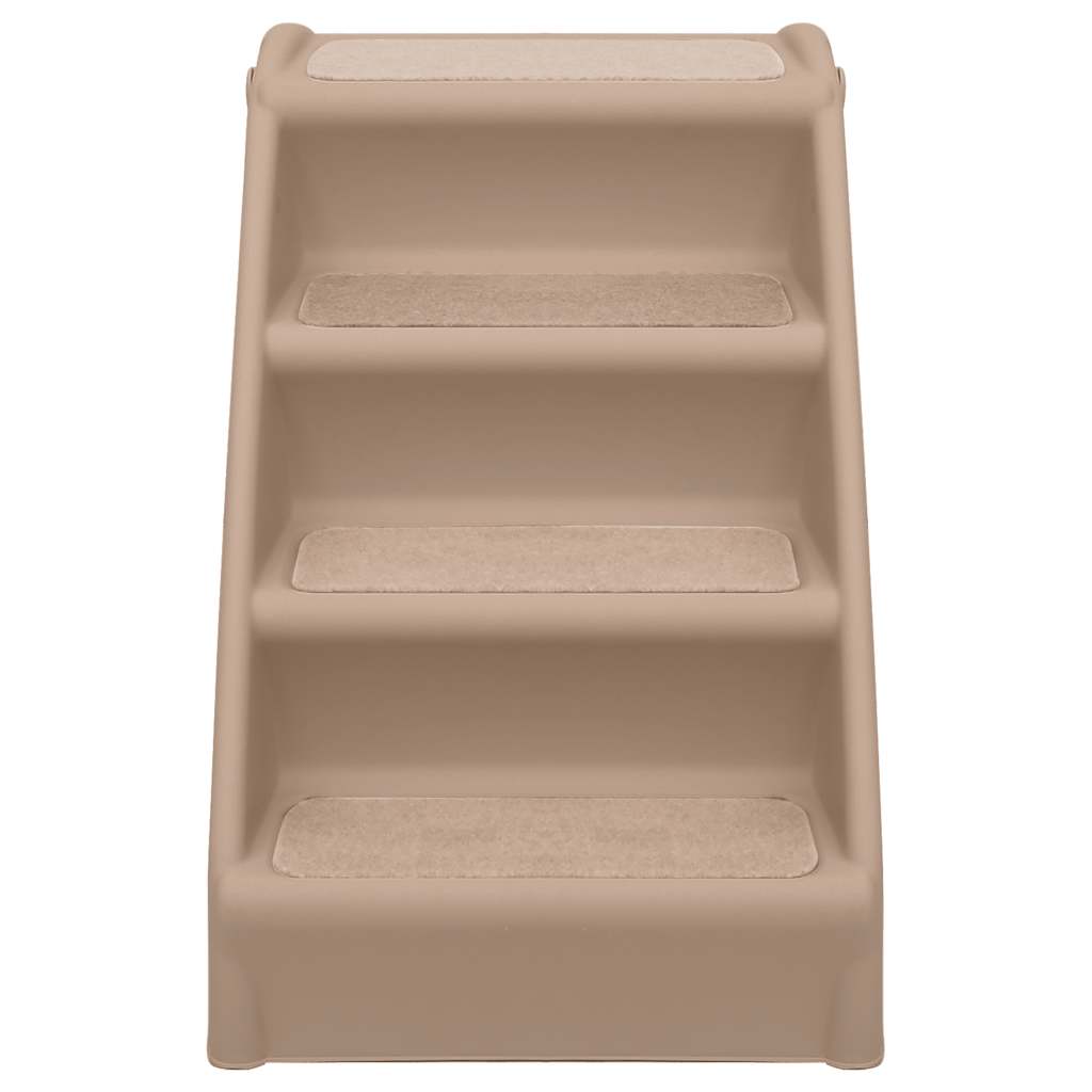 Vidaxl hondentrap inklapbaar 62x40x49,5 cm bruin