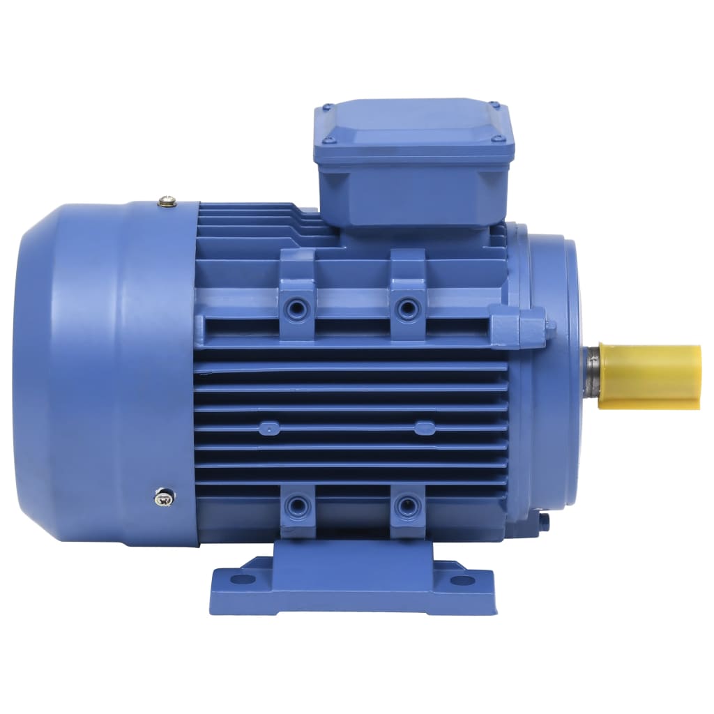Vidaxl elektromotor 3 fase 2,2 kw 3 pk 2-polig 2840 rpm aluminium
