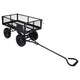 Carrello da giardino VidaXL 250 kg nero
