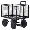 Carro de jardín VidaXL 350 kg negro