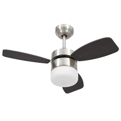 VIDAXL VENTALE A SCRITTO CON RECOTE LAMPAGGIO 76 cm marrone scuro