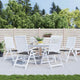 Vidaxl Garden Cushions 6 PCS 40x40x3 cm Tessuto Oxford antracite -Collorato