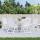 Vidaxl Garden Cushions 6 ST 40x40x3 cm Oxford Fabric Crème -Collorato