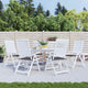 Vidaxl Garden Cushions 6 St 50x50x3 cm Tessuto Oxford Antracite -Colorato