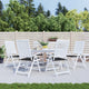 Vidaxl Garden Cushions 6 St 50x50x3 cm tessuto oxford nero