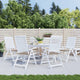 Vidaxl Garden Cushions 6 St 50x50x3 cm Tessuto Oxford Taupe