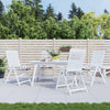 Vidaxl tuinstoelkussens 4 st 50x50x4 cm oxford stof ruitpatroon grijs