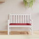 Vidaxl Garden Bench Cushion 100x50x3 CM Oxford Fabric Wine Red