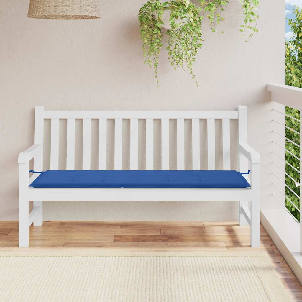 Vidaxl Garden Bench Cushion 150x50x3 CM Oxford Fabric Royal Blue