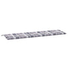 Vidaxl Garden Bench Cushion 180x50x3 CM Oxford Fabric Patrón de diamante Gray