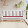 Vidaxl Garden Bench Cushion 200x50x3 CM Oxford Fabric Wine Red