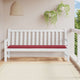 Vidaxl Garden Bench Cushion 200x50x3 CM Oxford Fabric Wine Red