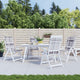 Cuscini da sedia da giardino Vidaxl 4 pezzi 120x50x3 cm Modello diamantato in tessuto grigio
