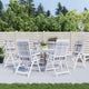 Cuscini da sedia da giardino Vidaxl 6 pezzi 120x50x3 cm Modello di diamante in tessuto grigio