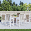 Vidaxl Garden Cushions 6 PCS 100x50x3 cm Fabric taupe