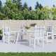 Vidaxl Garden Cushions 4 PCS 100x50x3 cm Tessuto in tessuto Oxford Modello grigio