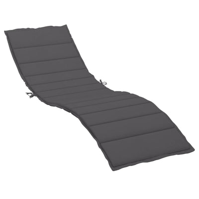 Vidaxl ROUNGER CHUCHION 200x50x33cm Oxford Fabric Antracita -Coled