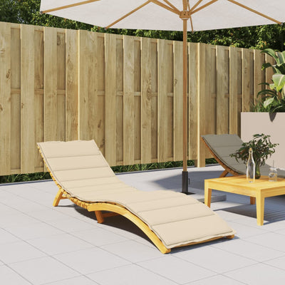 Vidaxl ROUNGER CHUCHION 200X50X3 CM Oxford Fabric beige