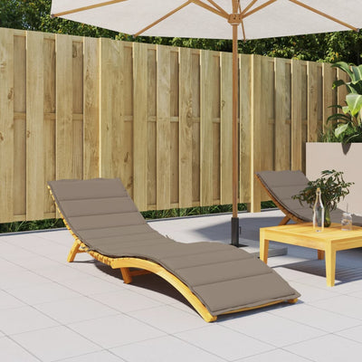 Vidaxl ROUNGER CHUCHION 200X50X3 CM OXFORD TAUPE