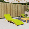 Vidaxl Lagger Cushion 200x50x3 cm tessuto oxford verde verde