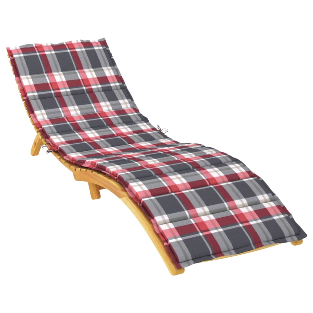 Vidaxl Lagger Cushion 200x50x3 cm Tessuto in tessuto Oxford Red