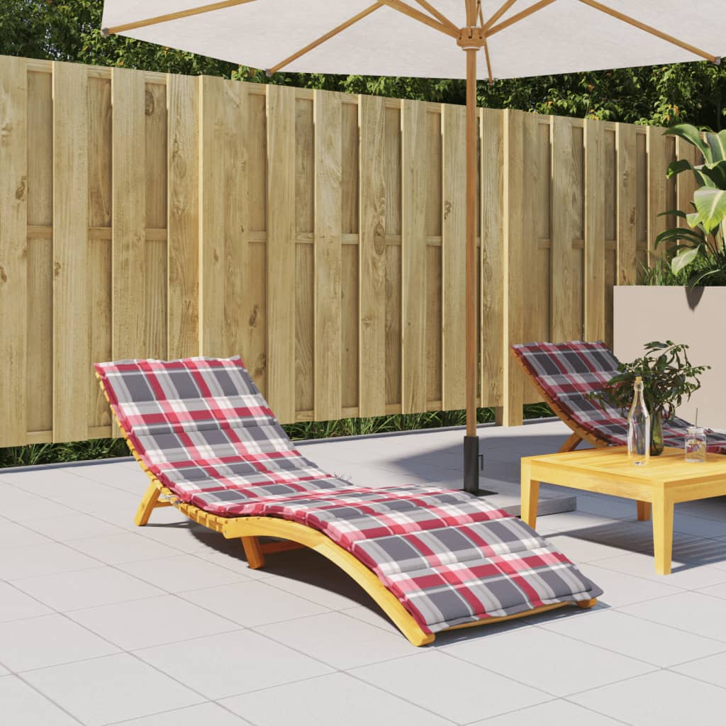 Vidaxl Lagger Cushion 200x50x3 cm Tessuto in tessuto Oxford Red