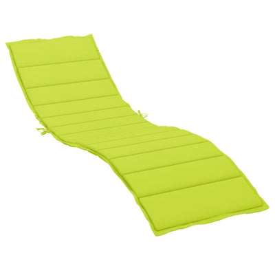 Vidaxl ROUNGER CHUCHION 200x60x3 CM Oxford Fabric Clear Green