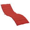 Vidaxl Lounge Cushion 200x70x3 cm tessuto Oxford rosso