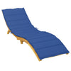 Vidaxl Lagger Cushion 200x70x3 cm tessuto oxford blu reale