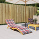 Vidaxl Lagger Cushion 200x70x3 cm Tessuto in tessuto Oxford Red