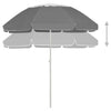 Vidaxl strandparasol 300 cm antracietkleurig