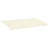 Tela de reemplazo de Vidaxl para Luifel 5x3.5 m Cream -Colored