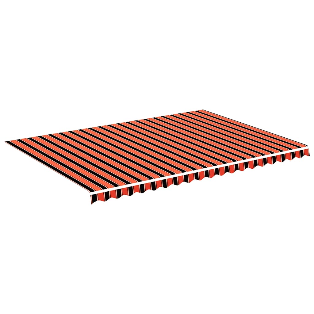 Tela de reemplazo de Vidaxl para Luifel 5x3.5 m naranja y marrón