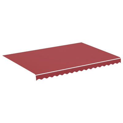 Panno sostitutivo Vidaxl per Luifel 3.5x2.5 M Bordeaux rosso