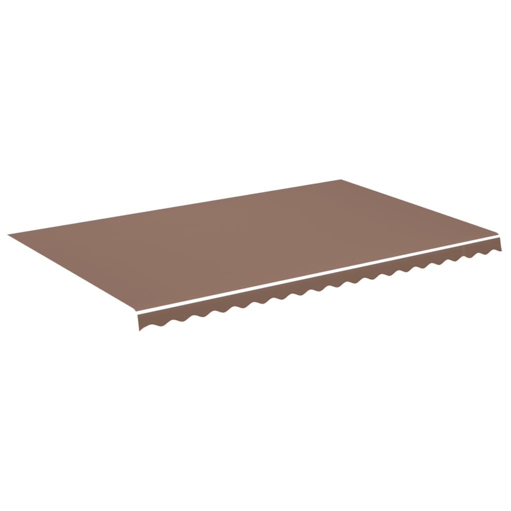 Tela de reemplazo de Vidaxl para Luifel 5x3 m Brown