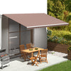 Tela de reemplazo de Vidaxl para Luifel 5x3 m Brown