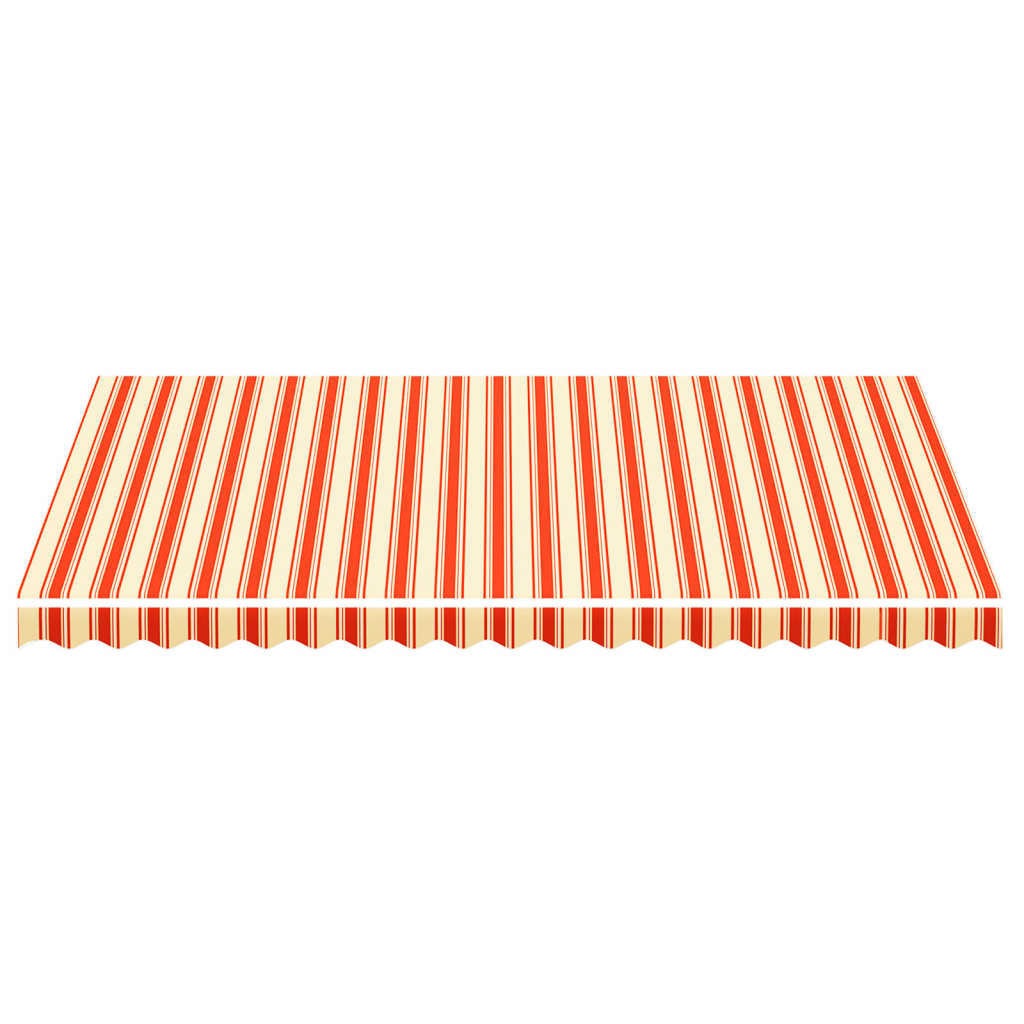Panno sostitutivo Vidaxl per Luifel 4.5x3 m giallo e arancione
