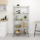 Vidaxl Storage Rack a 5 strati 250 kg 90x35x180 cm cromo-colorato