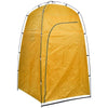 Vidaxl Shower-WC- Cambiando tenda giallo