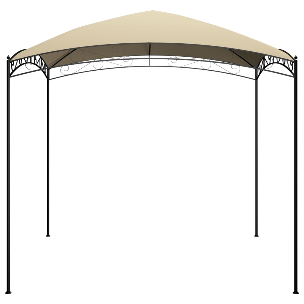Vidaxl prieel 180 g m² 3x3x2,65 m crème
