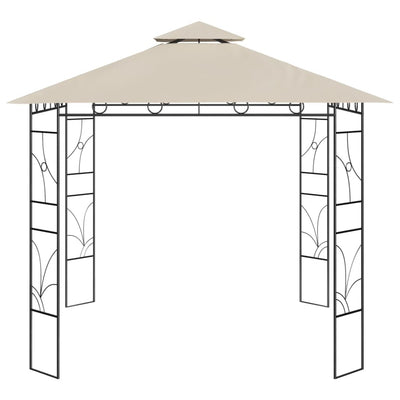 Vidaxl Arbor 160 g m² 3x3x2,7 m crema