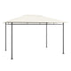 Vidaxl prieel 180 g m² 384x281x270 cm crèmekleurig