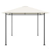 Vidaxl prieel 180 g m² 384x281x270 cm crèmekleurig