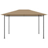 Gazebo Vidaxx 180 g m² 384x281x270 cm tortora